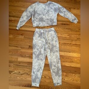 Gentle Fawn Ash Grey Tie Dye Lounge Set